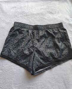 Athletic Works Gray Athletic Shorts Elastic Waistband